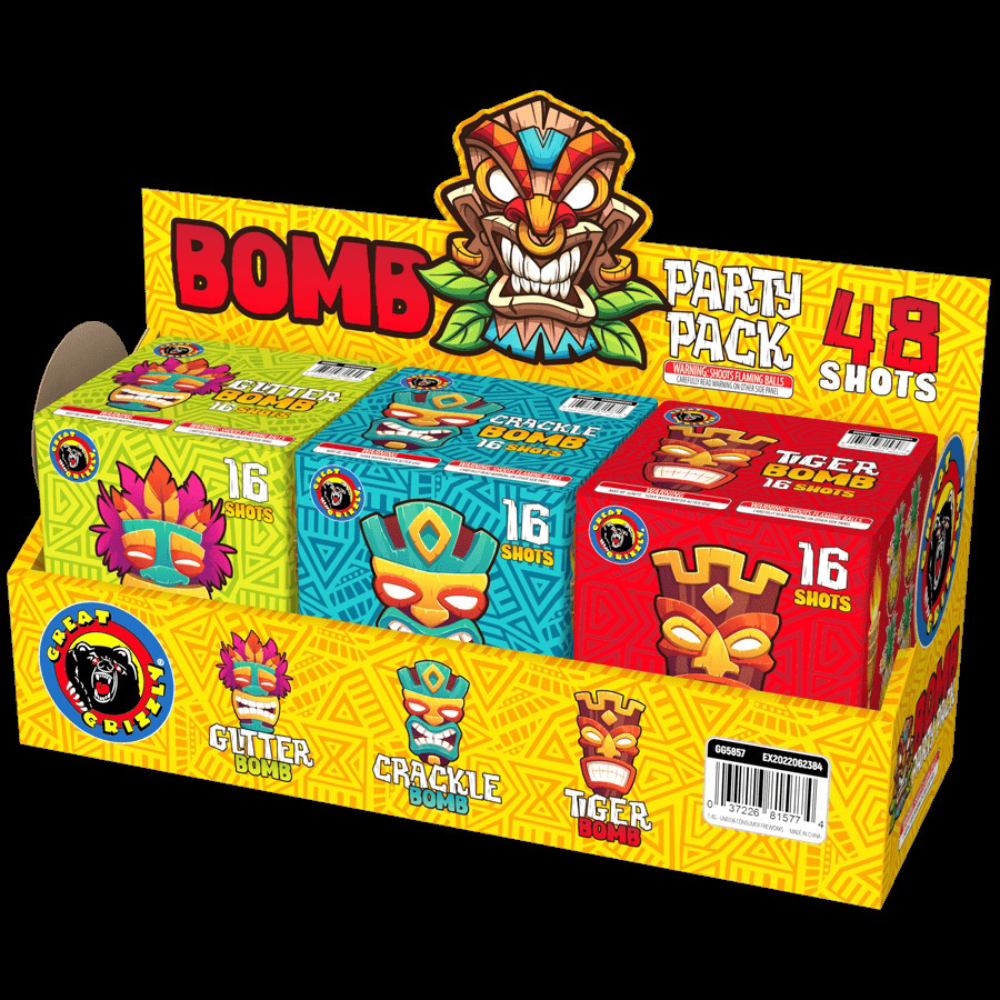 Bomb Party Pack Crossroads Fireworks Waterloo Superstore(018)