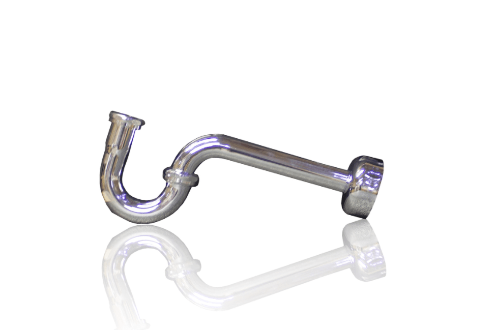 Bath Sink PTrap in Brass 1.25 Inch Pipe WM1.25PTRAP WatermarkFixtures