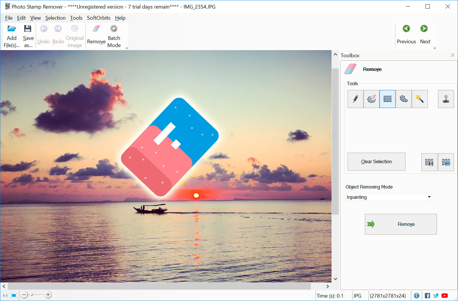 Watermark Remover Software and Online Tool