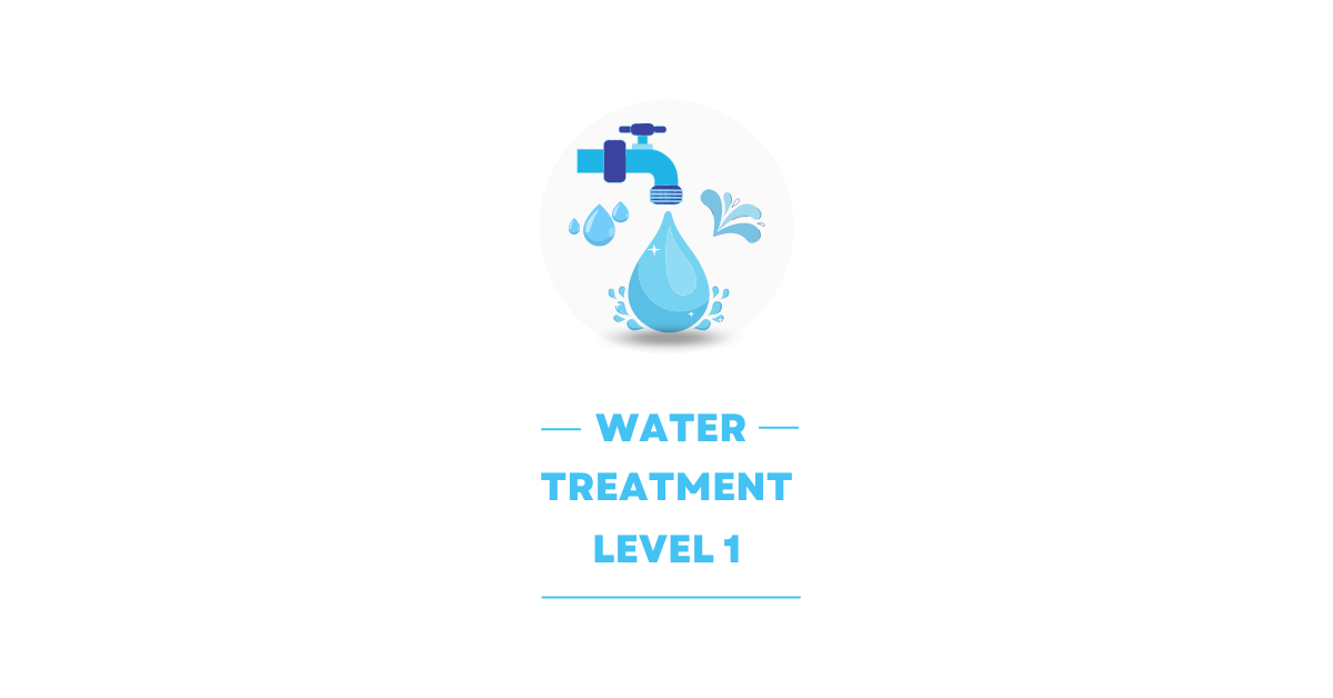 Water Treatment Level 1 Multiple Choice Exam Practice Questions Water