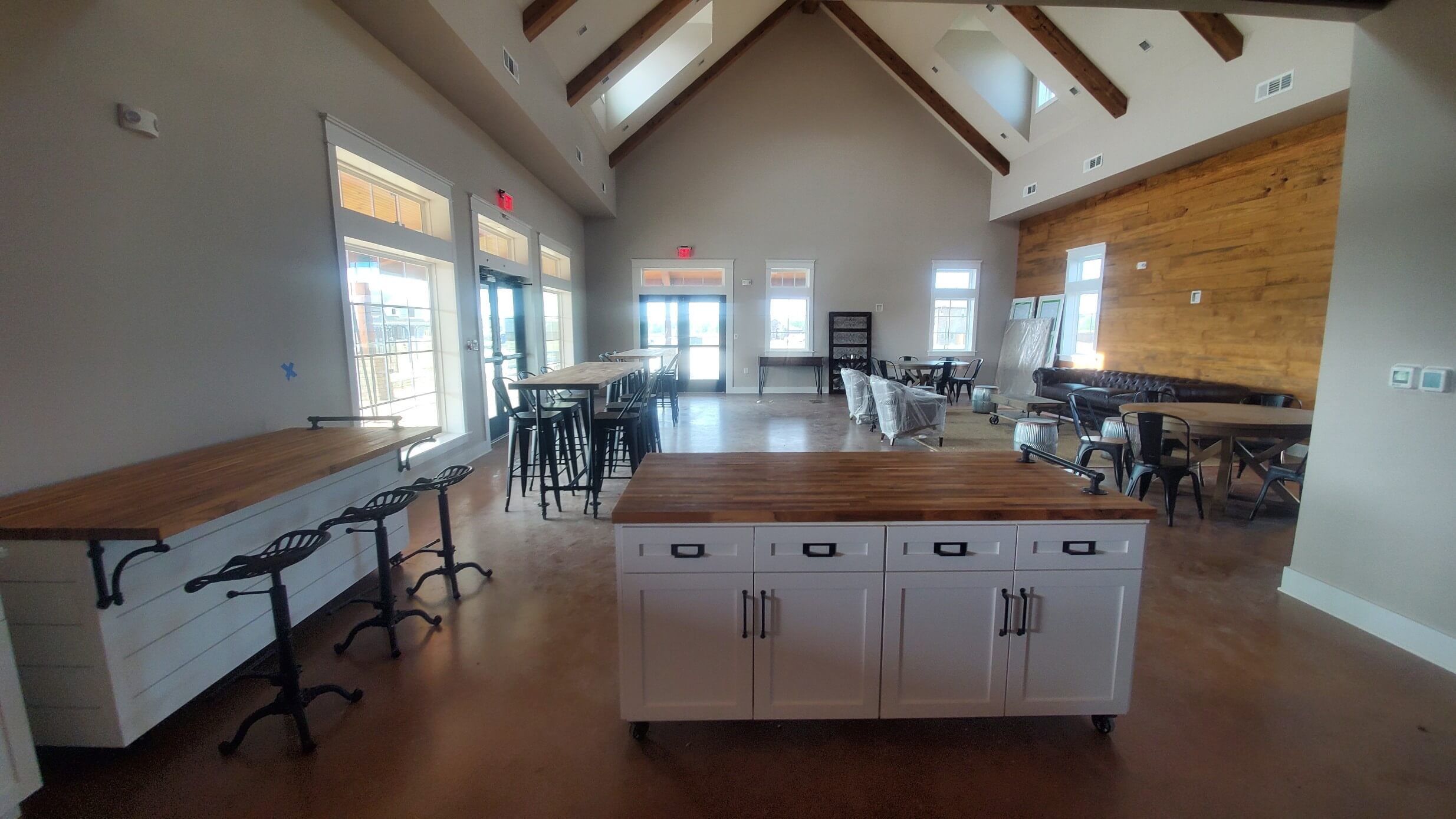 Furniture Delivery at The Club at Water's Edge Waterscape Texas