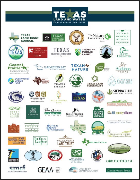 Legislation Filed Texas Land and Water Conservation Fund The