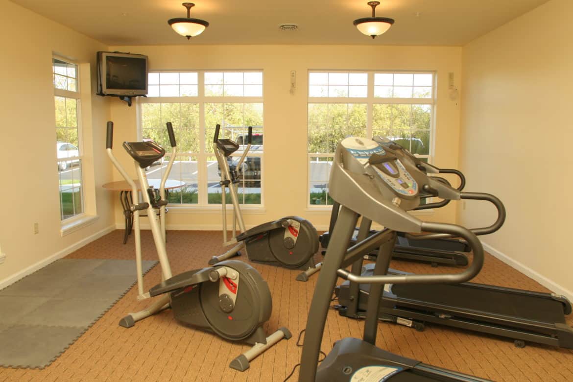 GymWaterside Waterside Apartments Independent Active 50+ Community