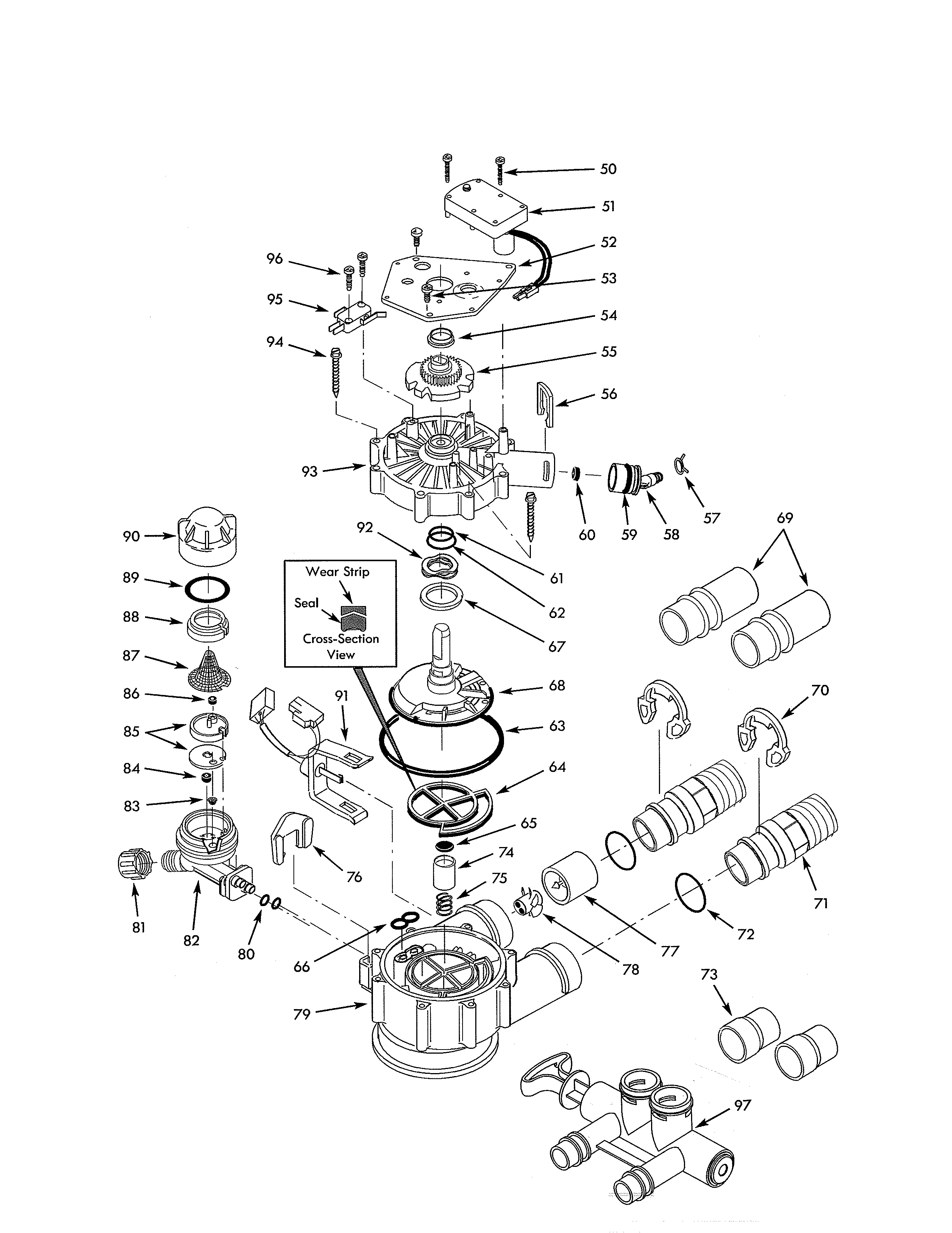 Rotor 1″ Valve - Water Softener Super Store