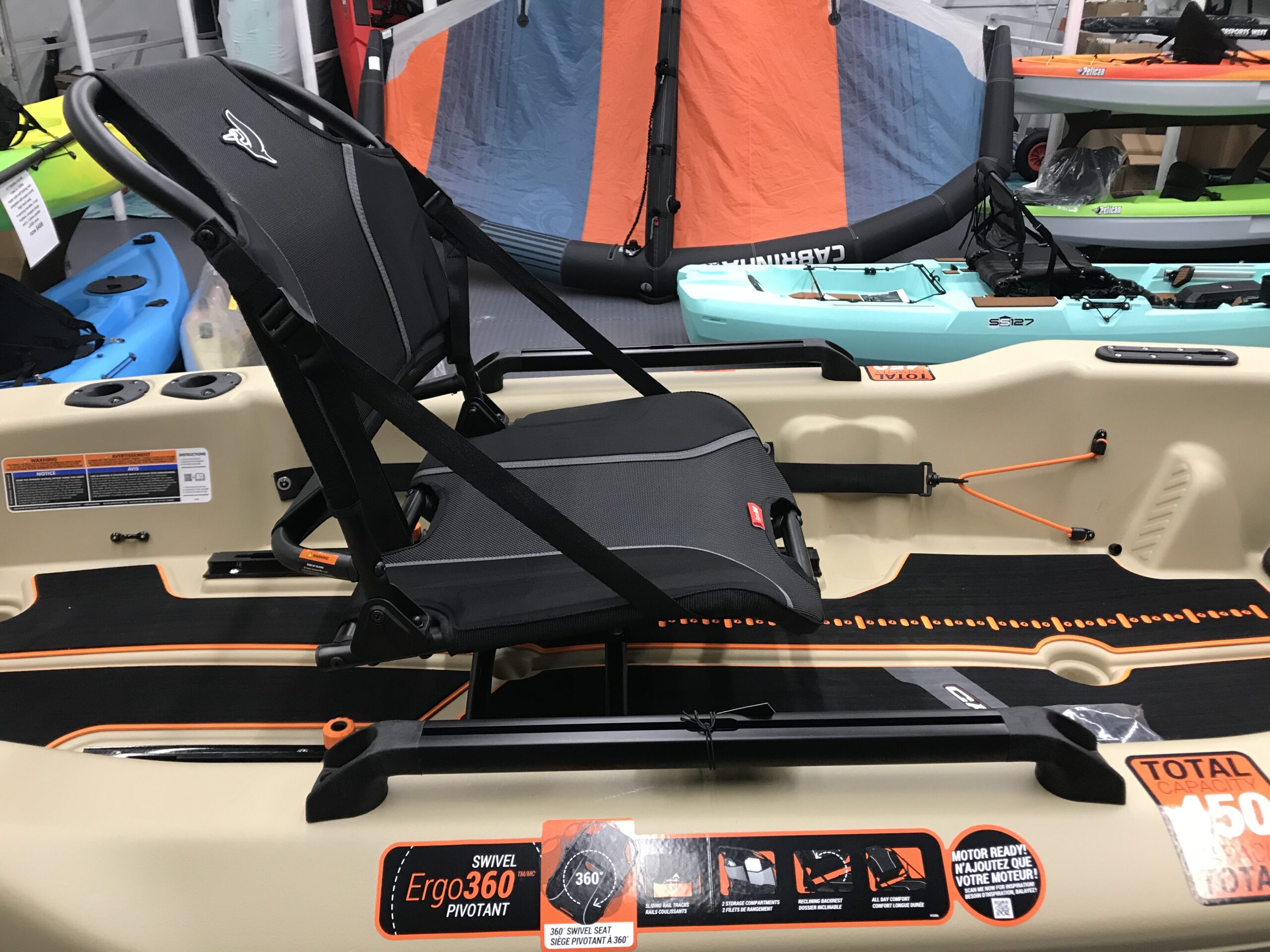 Fishing Kayak Pelican Catch PWR 100 Watersports West