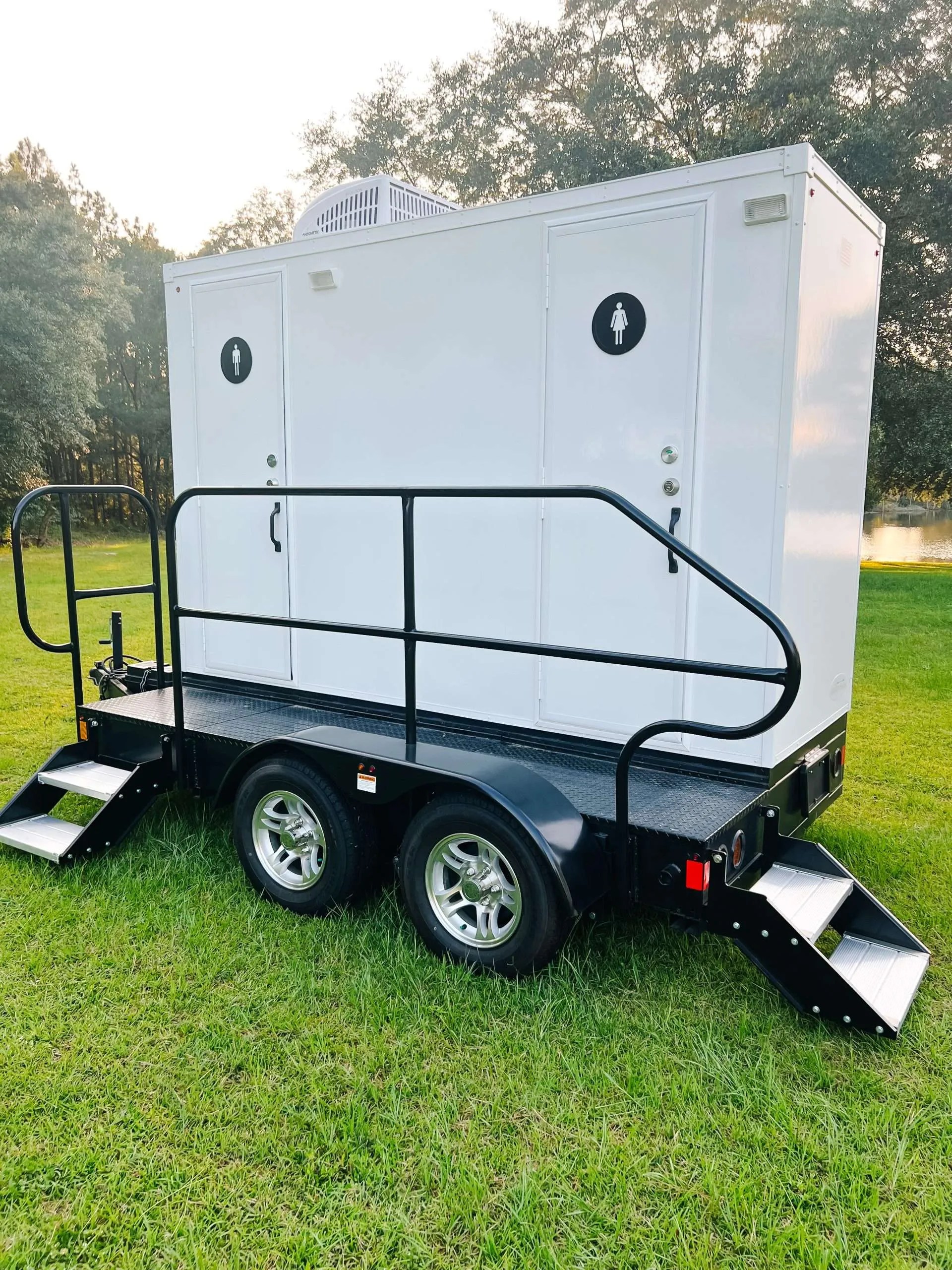Reliable Portable Restroom Rental Services Waters Waste Services