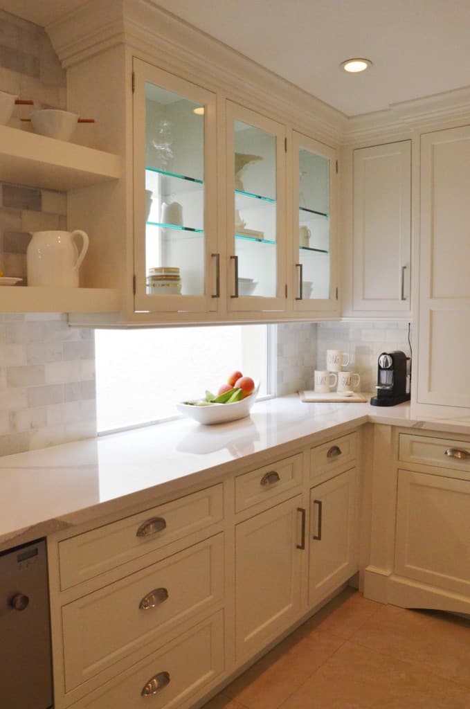 Glass over Window Waterview Kitchens