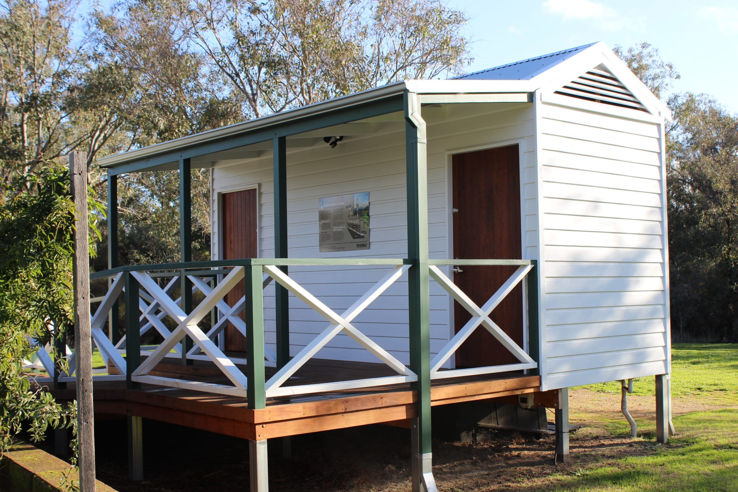 Custom Built Toilet Buildings » Commercial, Composting toilets » Water