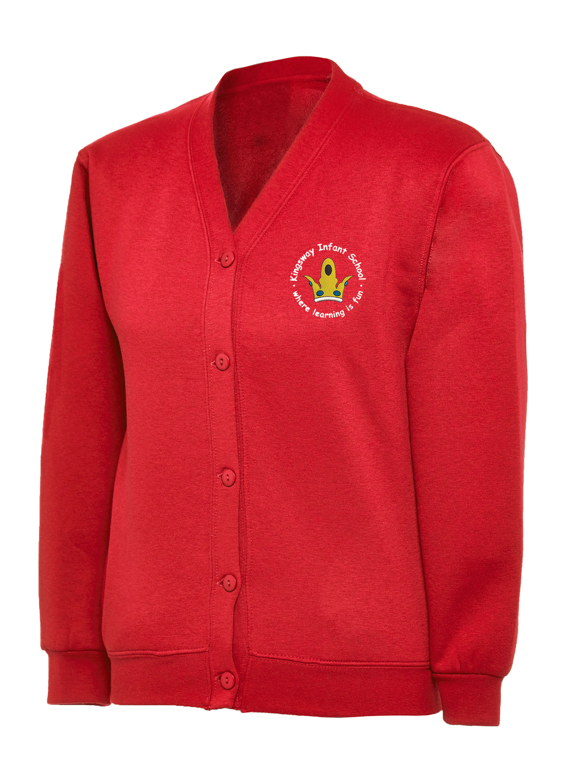 Kingsway Infant School Sweatshirt Cardigan Watford School Uniforms