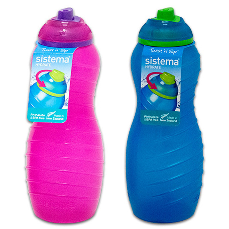 1 Sistema Hydrate 700ml Twist N Sip Bottle Plastic Watkins Online