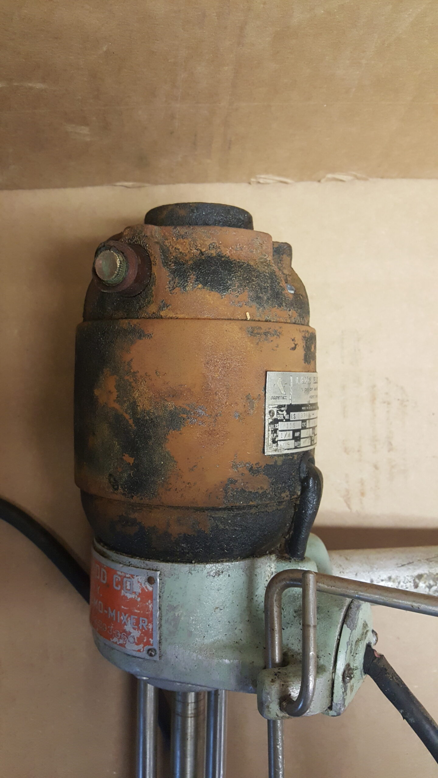 GiffordWood CO. Eppenbach Stainless Steel Portable Homo Mixer with