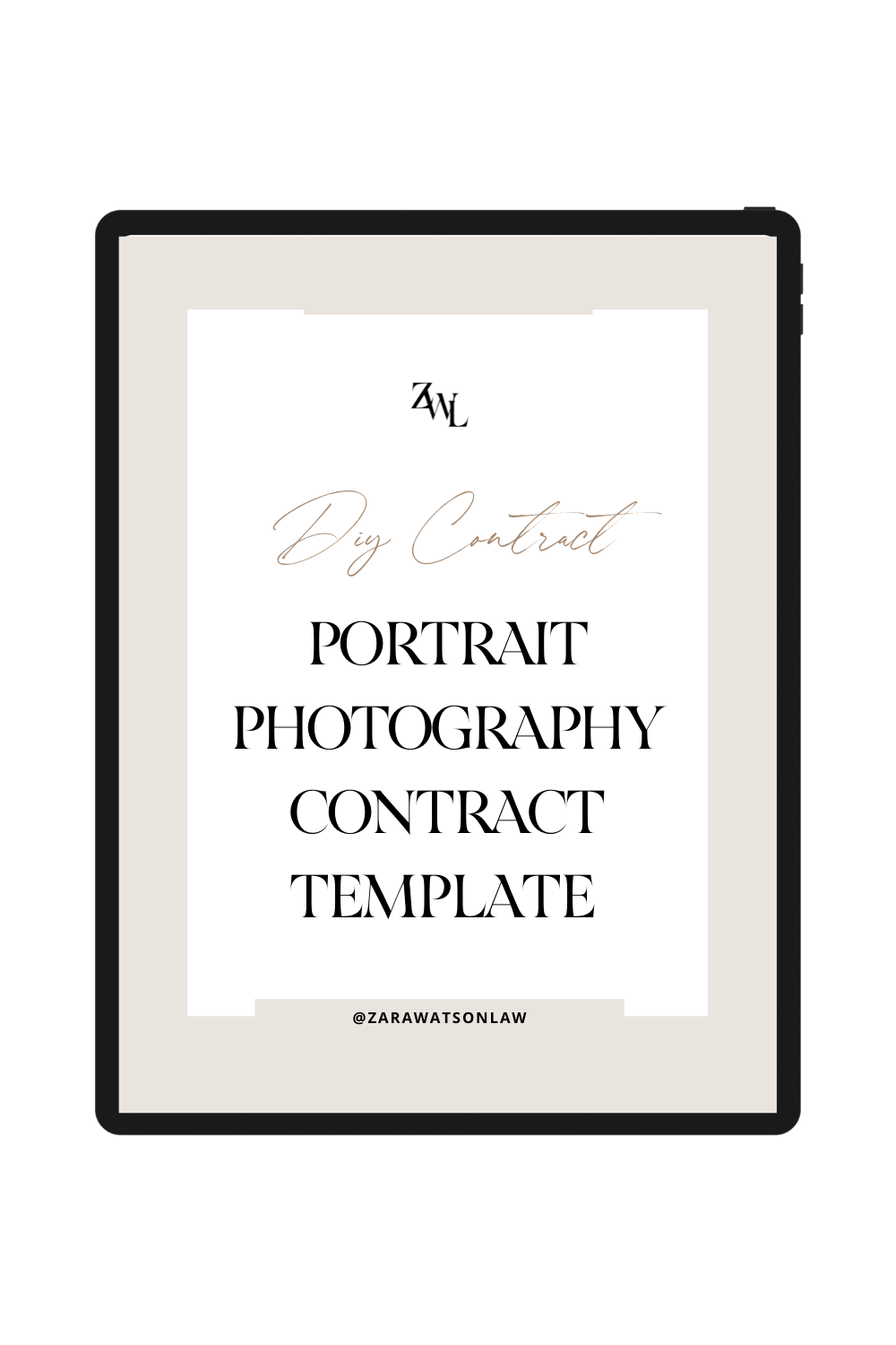 Photographer Contract Templates