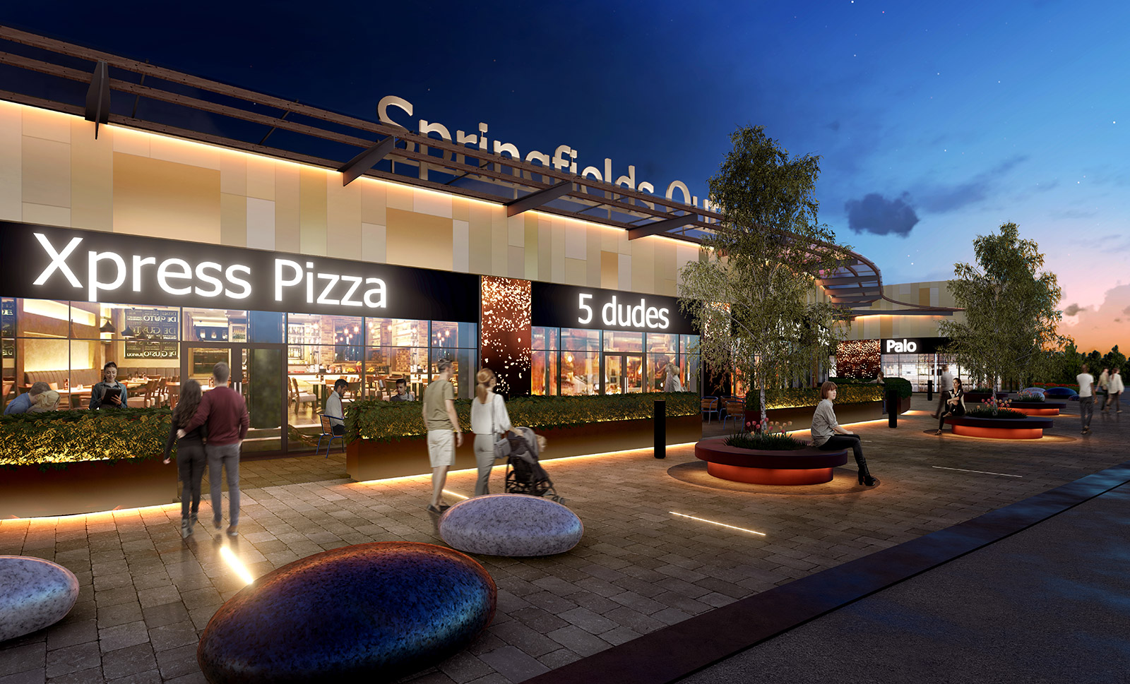 Springfields Outlet and Shopping Centre Watson Batty