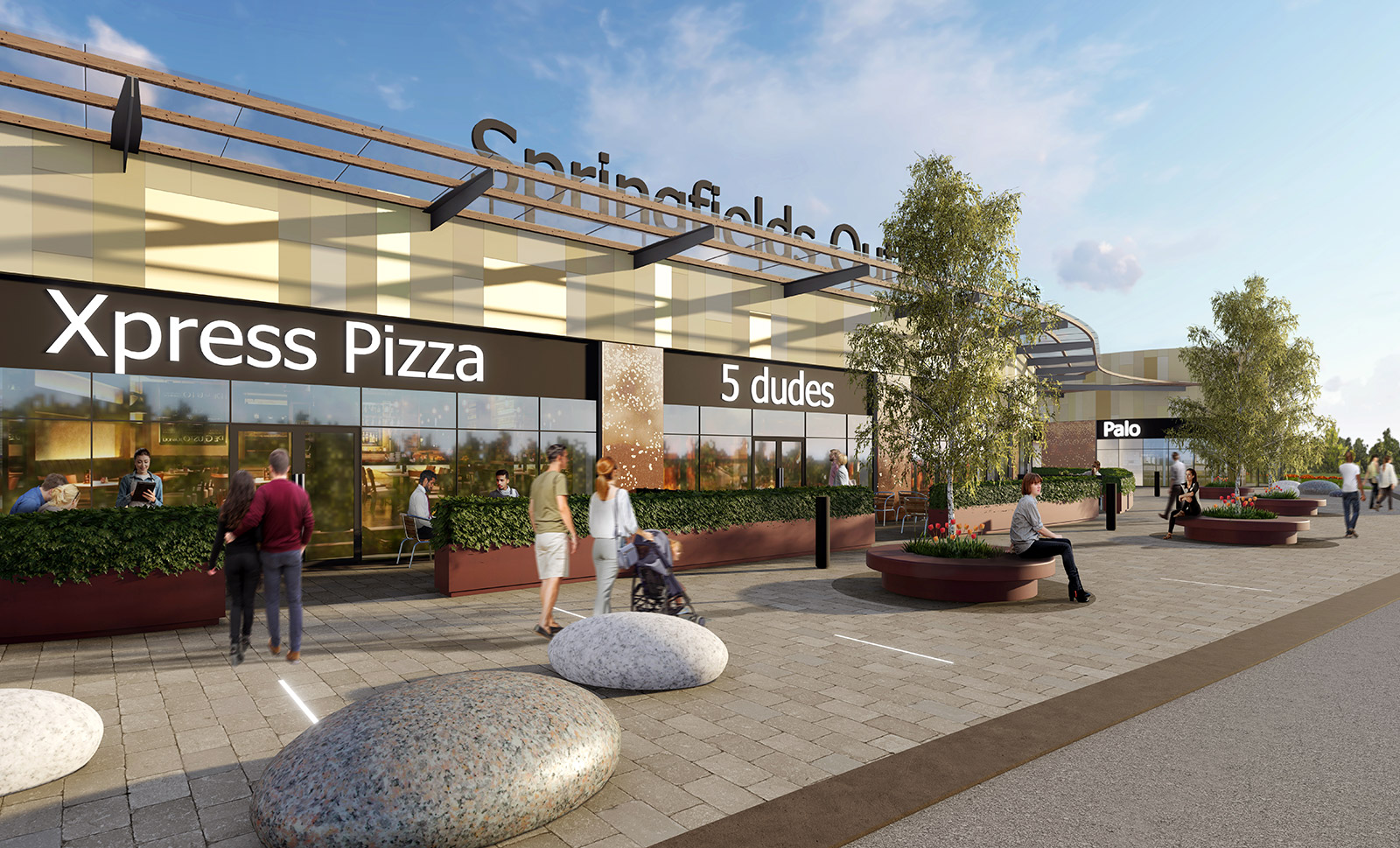 Springfields Outlet Shopping & Leisure Centre, Spalding Watson Batty