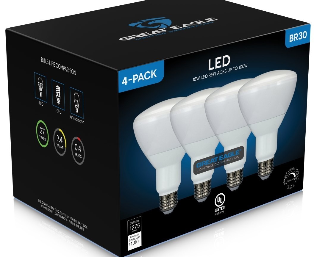 LED VS CFL Can Light