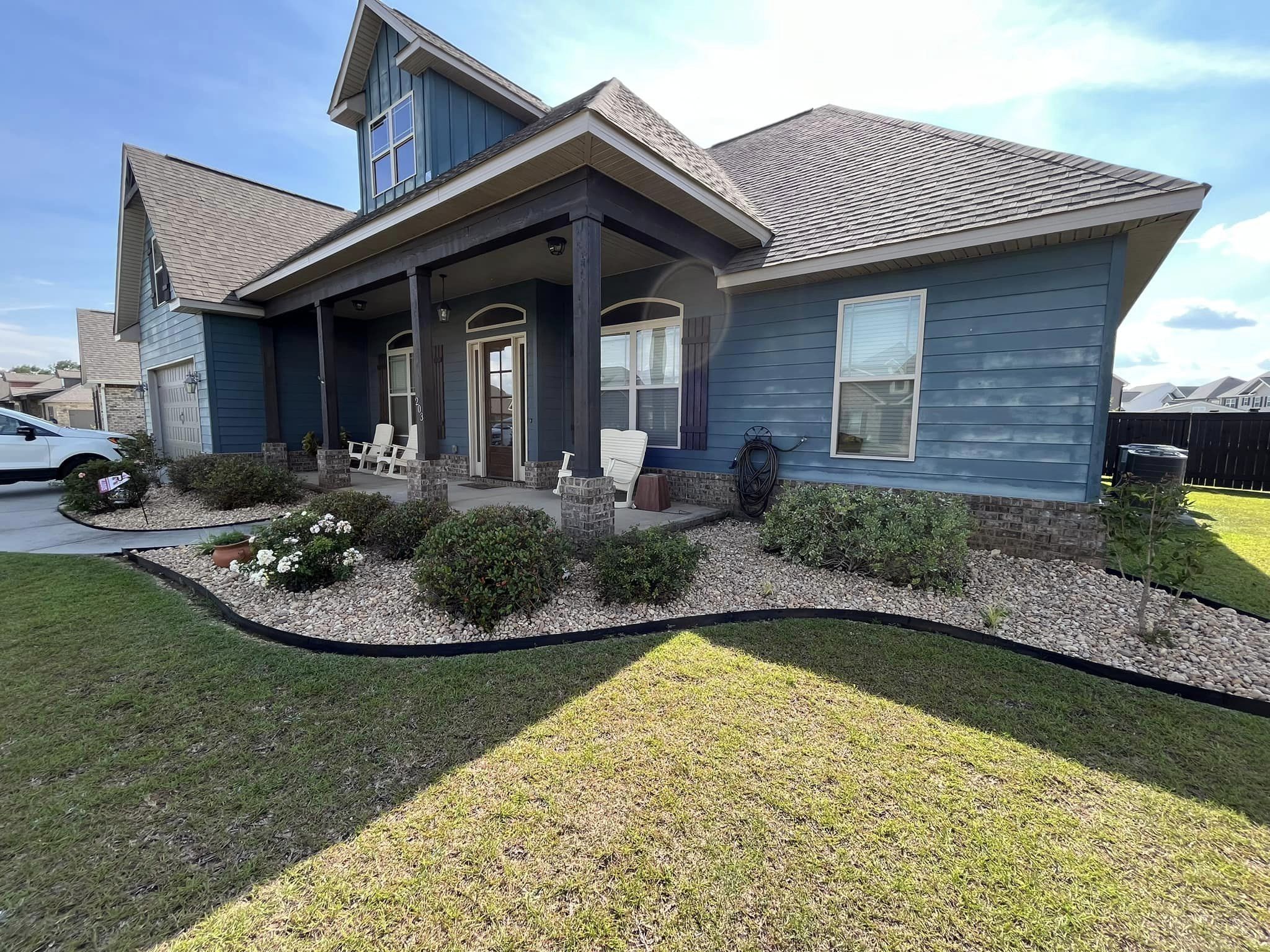 Hardscaping & Flower Beds Watson's Landscaping and Design