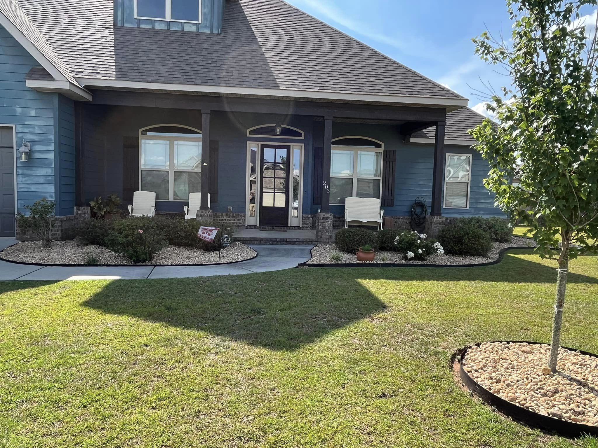 Hardscaping & Flower Beds Watson's Landscaping and Design