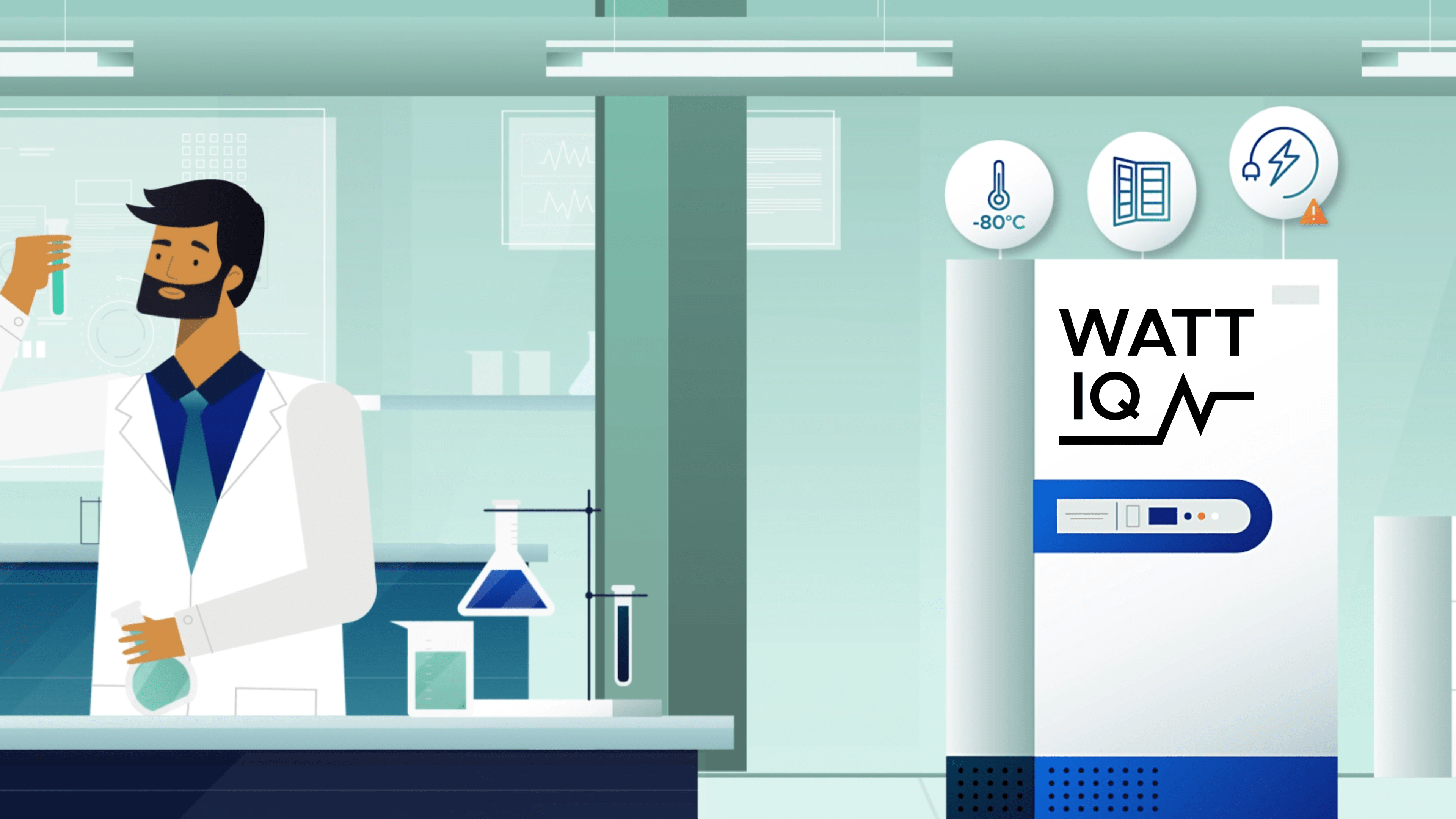 As COVID19 Vaccine is Deployed, WattIQ Launches Predictive Lab Freezer