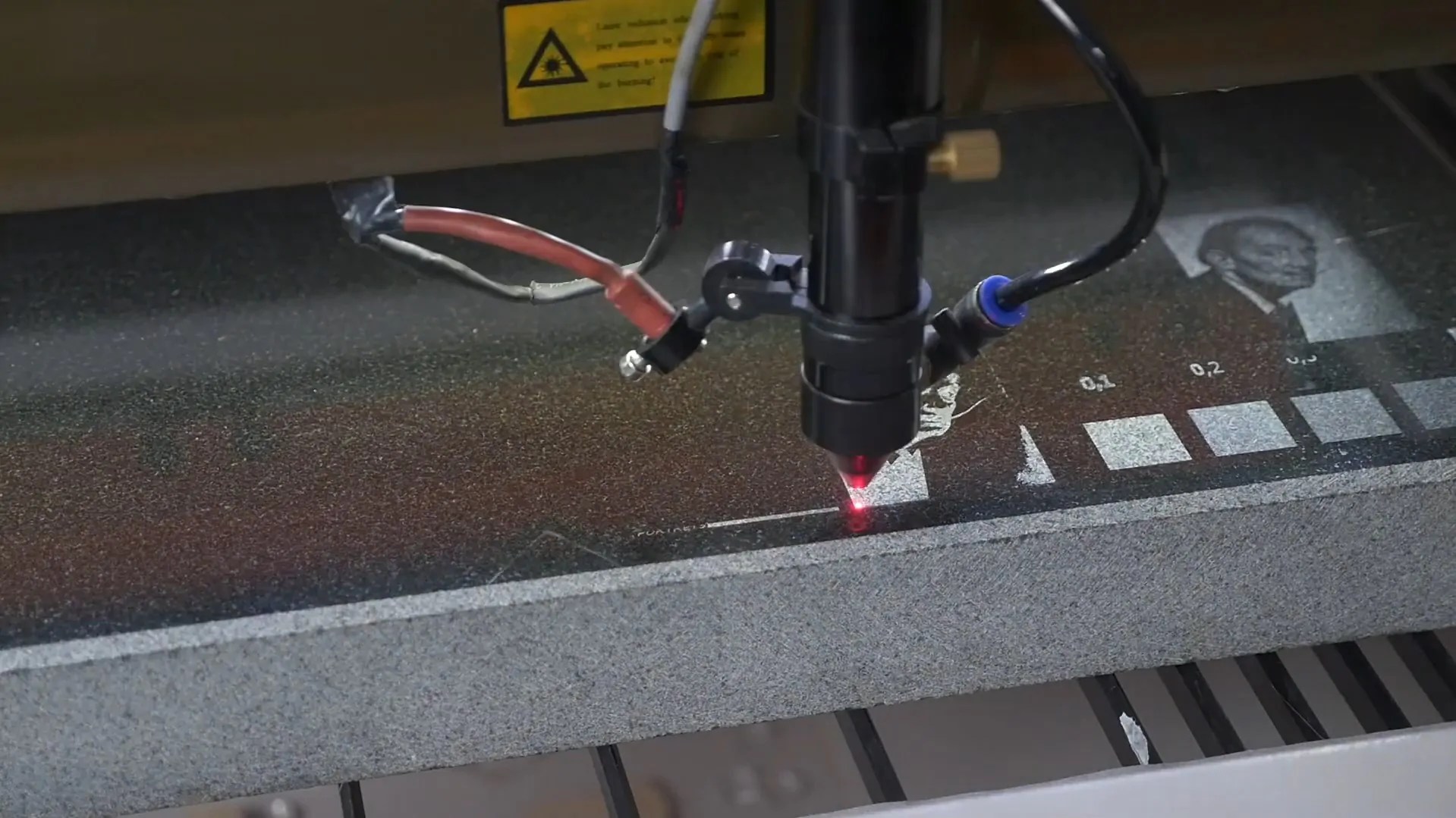 Stone Laser Engraving Machine VS Manual Way Wattsan