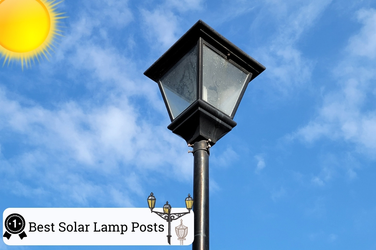 The 7 Best Solar Lamp Posts (Buying Guide) WattsClever