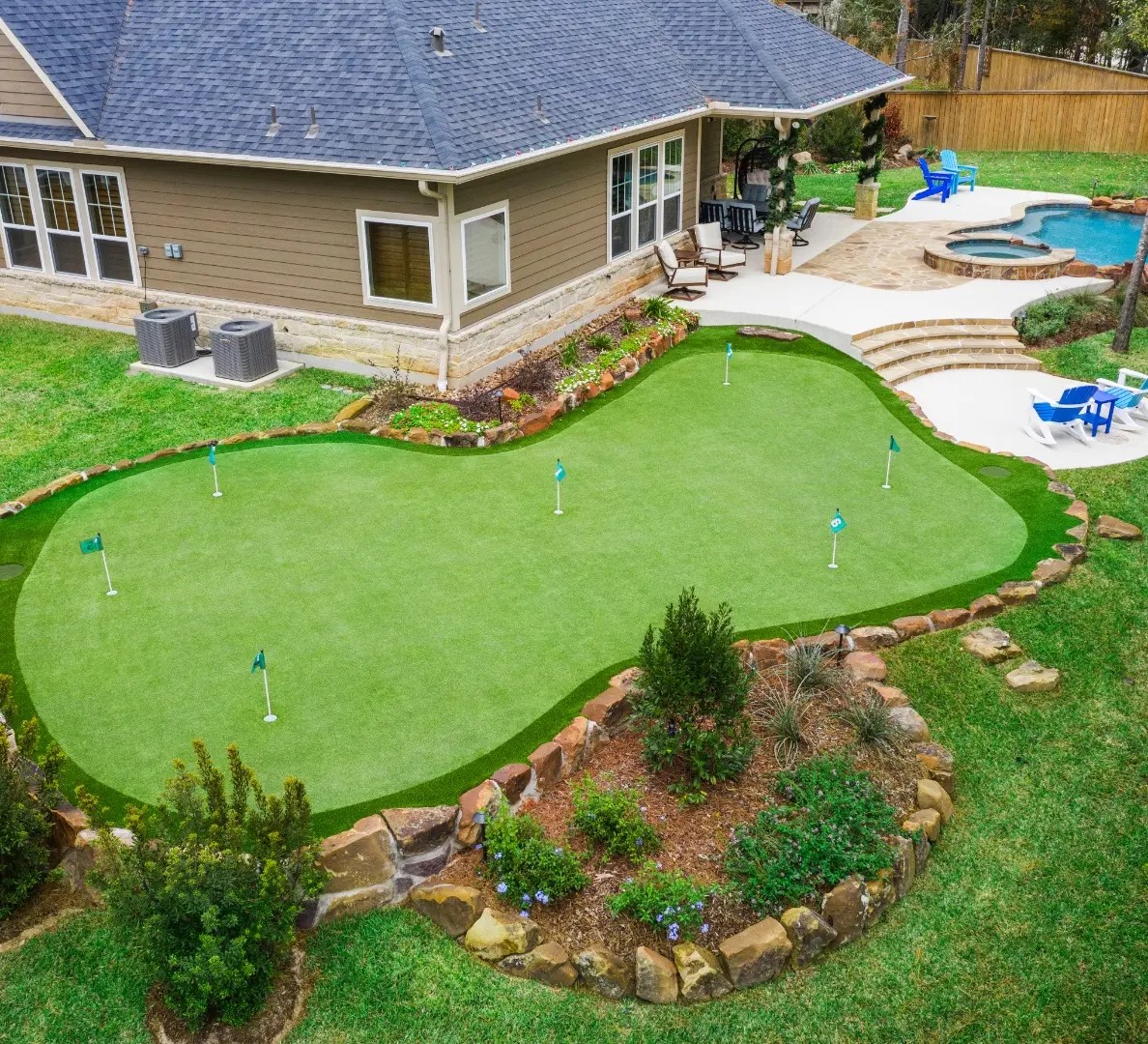 Watts Custom pool and outdoor living builders in Houston TX