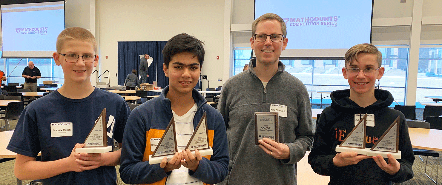 MathCounts Teams Advance to State Waukee Community School District