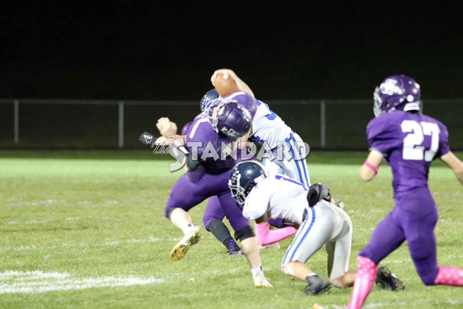 Kee football FirstRound State PlayOffs vs. NorthwoodKensett 10/22/21
