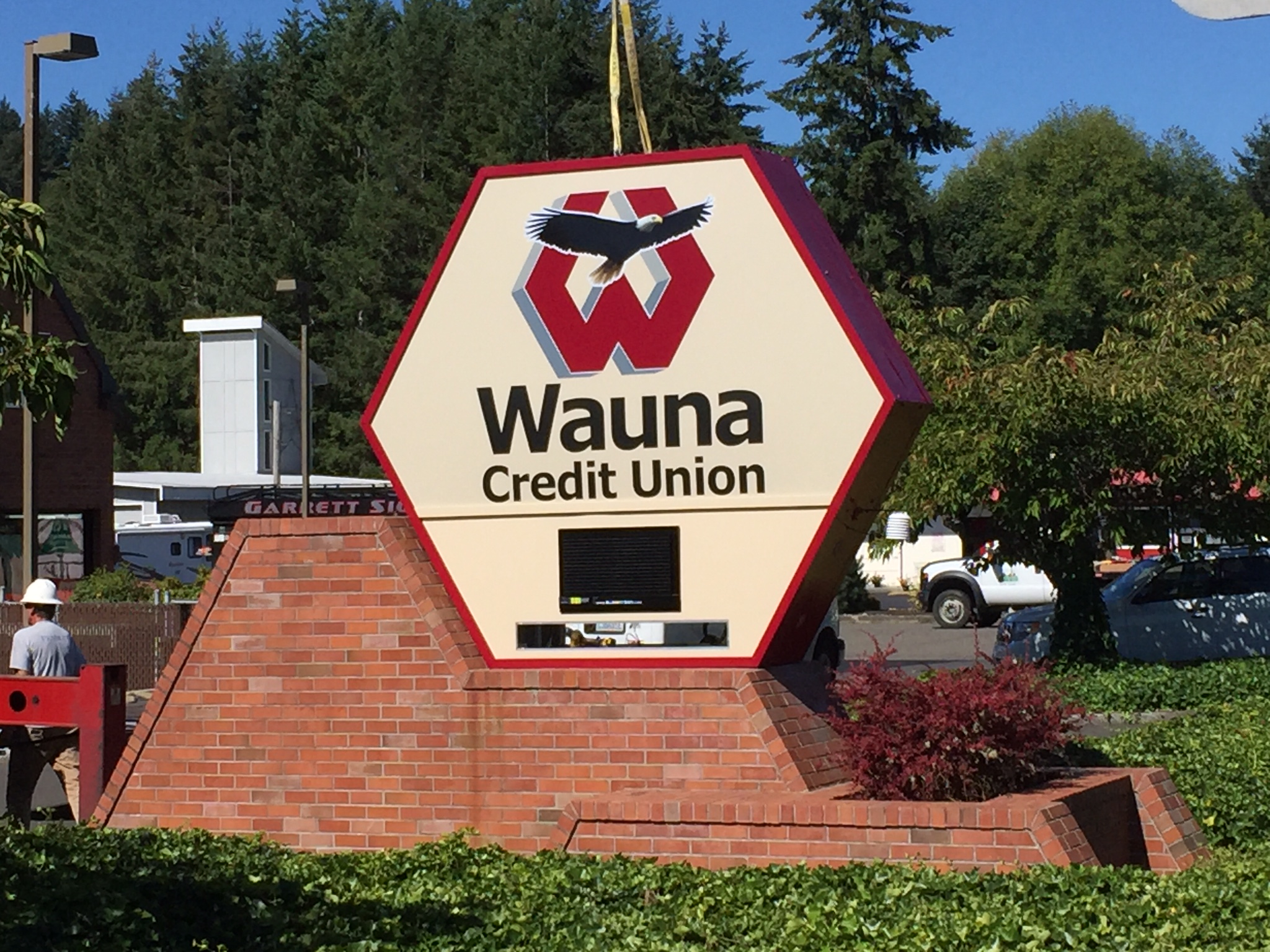 The Clatskanie Sign Returns From Its Makeover! The Wonderful World Of