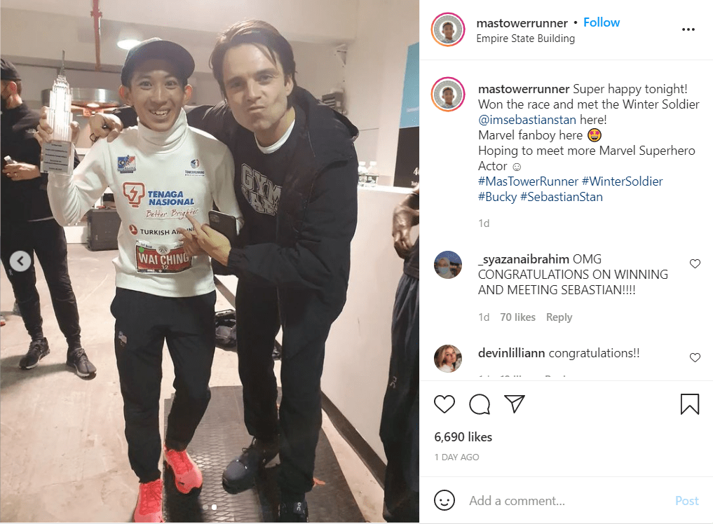 M'sian first Asian to win Empire State RunUp, meets Winter