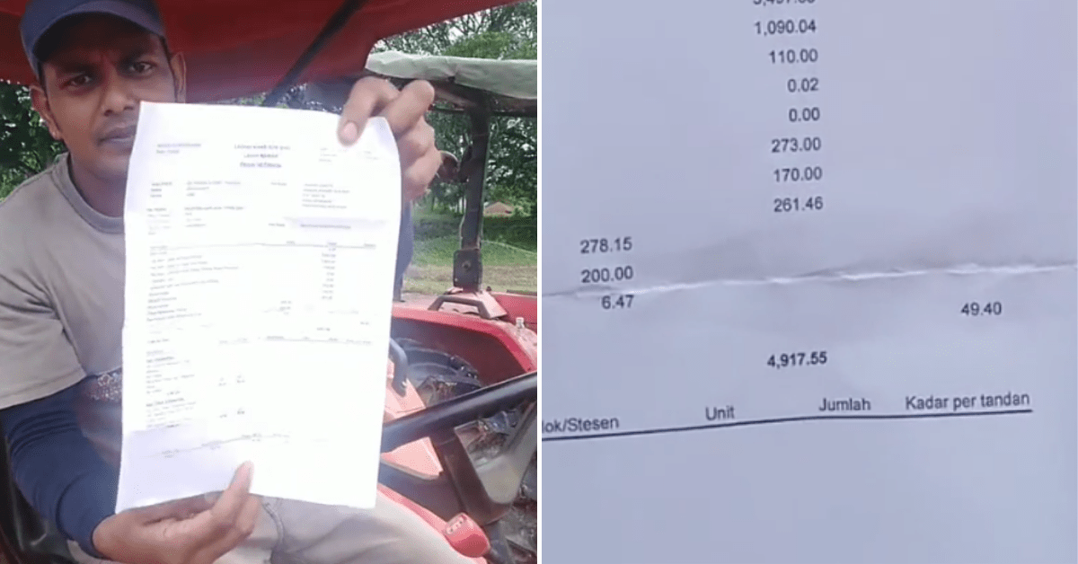 Hardworking Bangladeshi man shows how he earns RM5,000 as a tractor