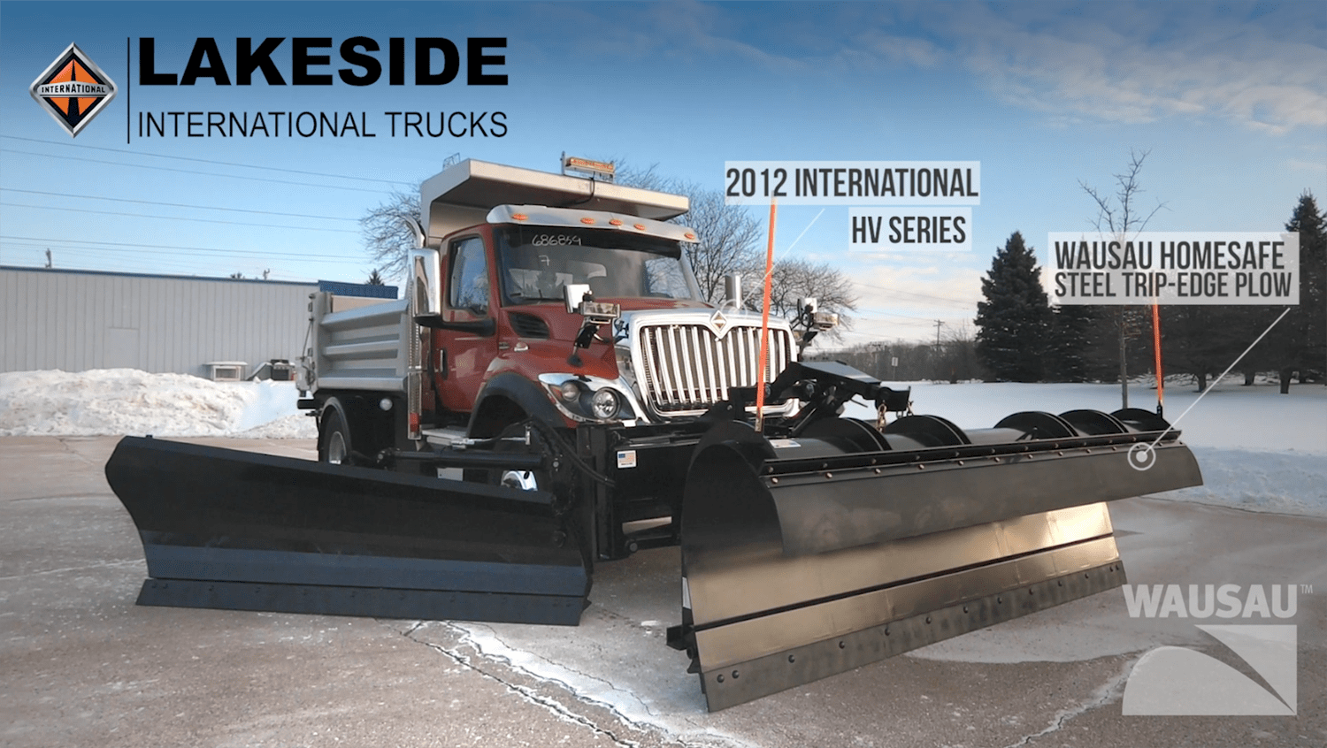 New Demo Truck International HV Series Wausau Equipment