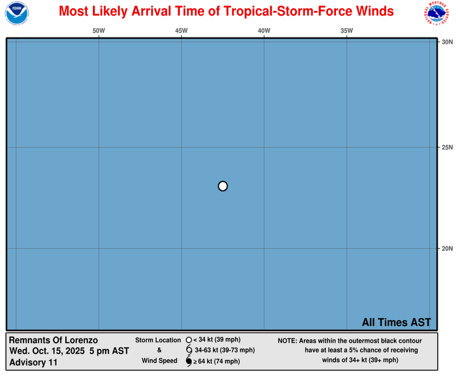 PostTropical Cyclone Larry Hurricane Tracking