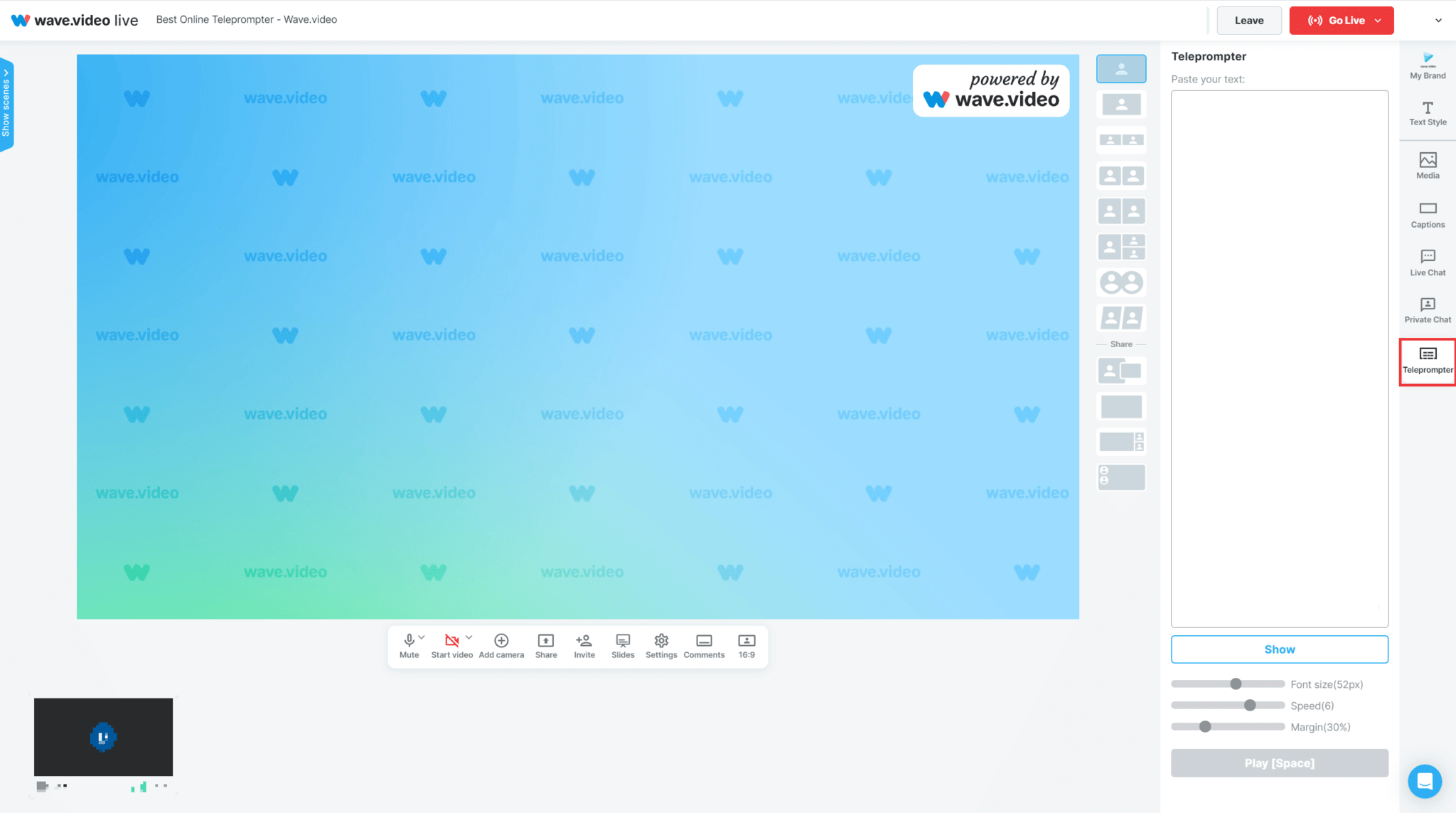 7 mejores herramientas de teleprompter online (gratuitas y de pago