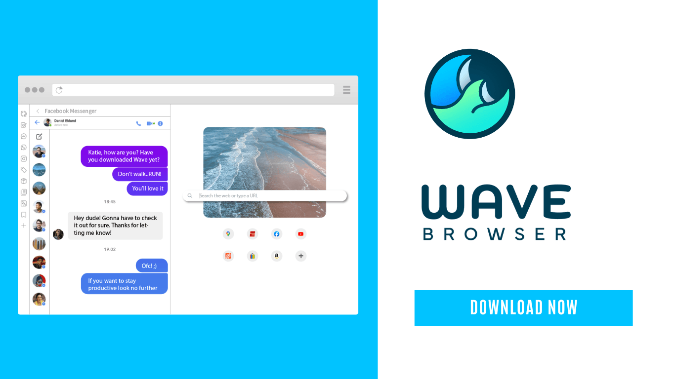 Wave Browser Efficient, Intuitive and Personal  Browser
