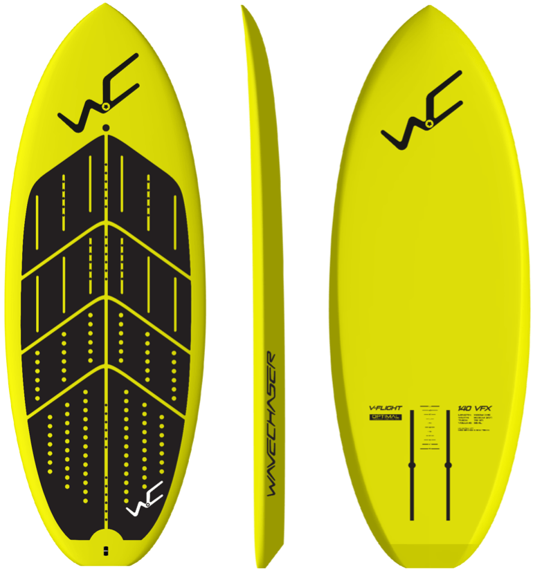 Wave Chaser 140VFX (4'6"36.4L) Carbon Prone Surf/Wing/Kite Foilboard » Wave Chaser