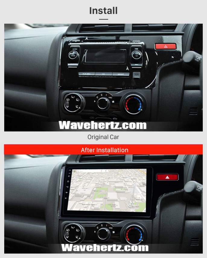 Honda Jazz Android Stereo 10 Inch Full HD Touch Display