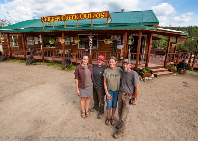 Travel the Alaska Wilderness Chicken Gold Camp & Outpost WAVEJourney