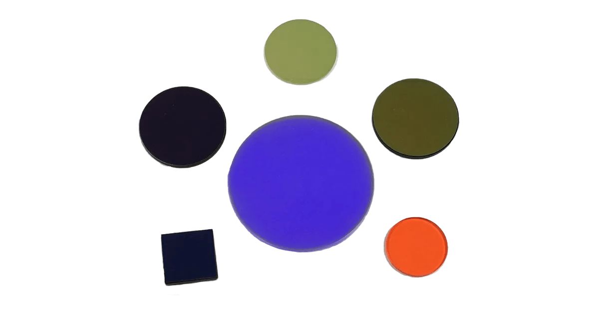 Bandpass Filter UV, VIS, NIR & IR Spectral Regions.