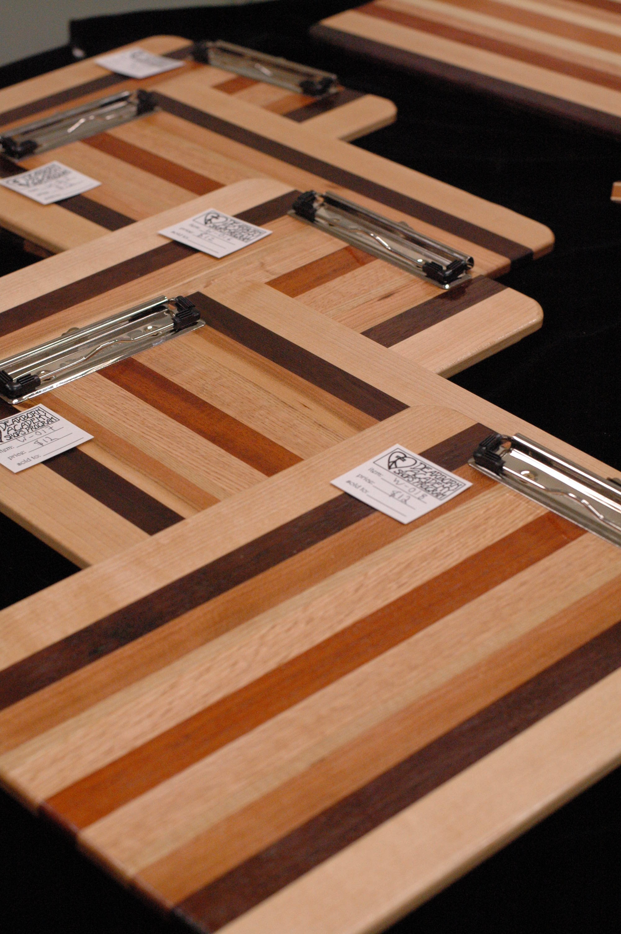 Wood clipboards Wave Maker Studios