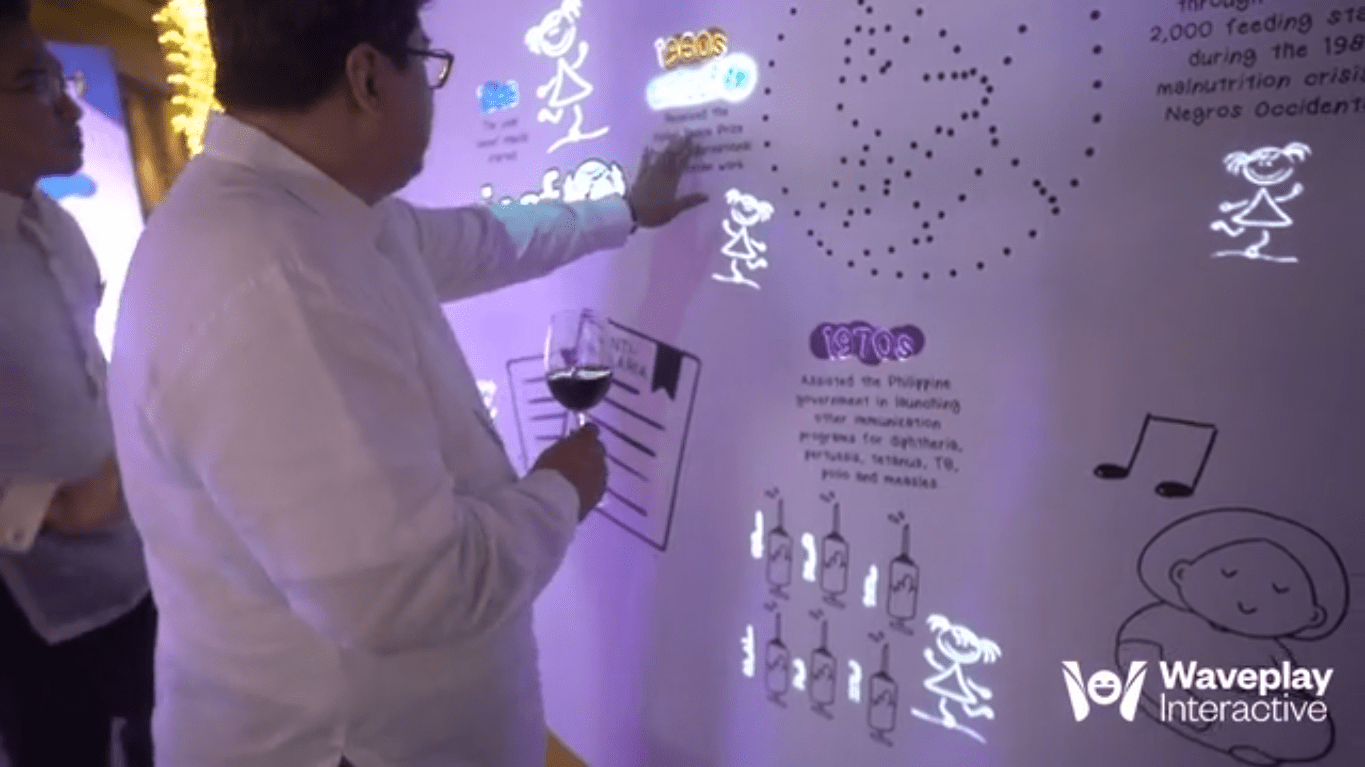 Wall Alive (Interactive Wall) Waveplay Interactive