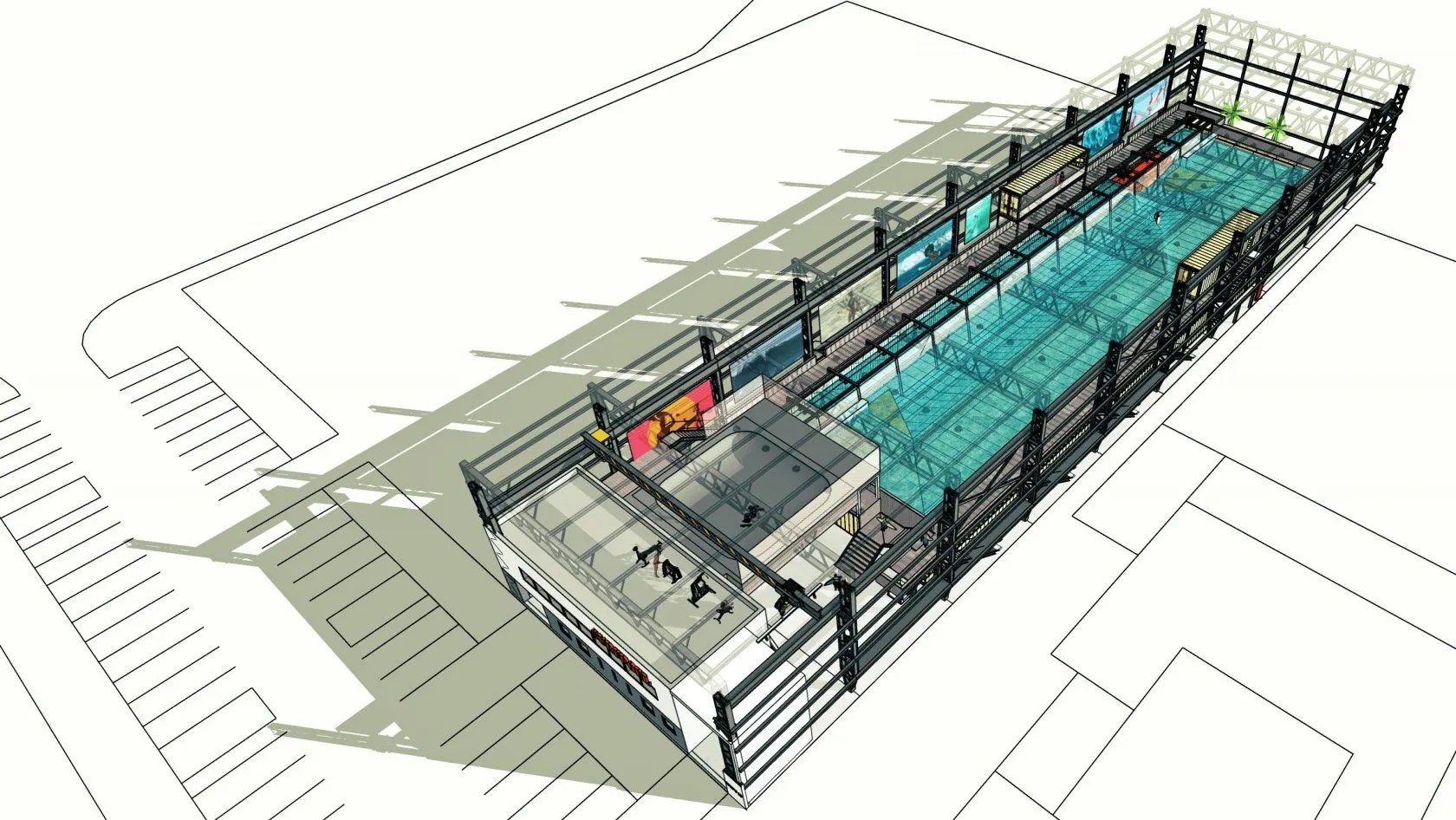SurfPoel indoor wave pool will offer 3to4foot rights and lefts in the Hague