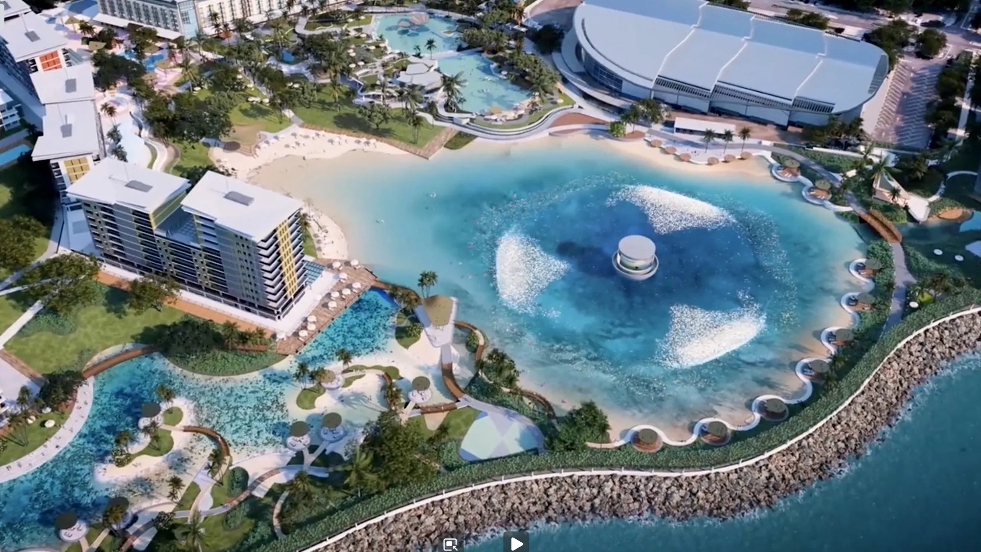 Surf Lakes picked for Darwin Australia wave pool proposal