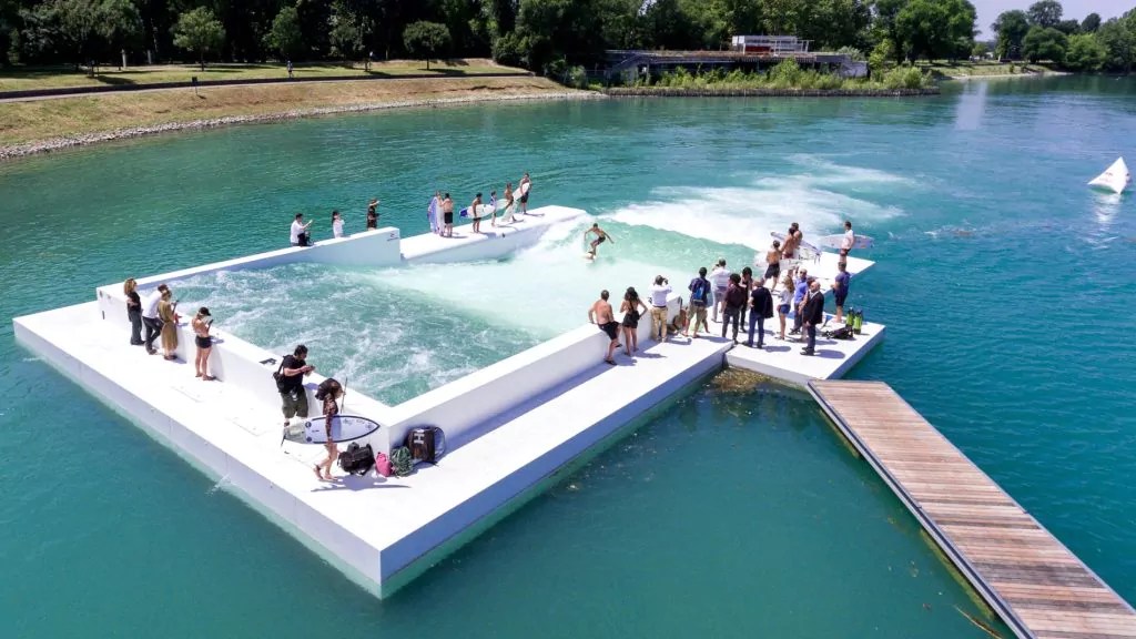 Standing wave pools will enhance future surf park experiences