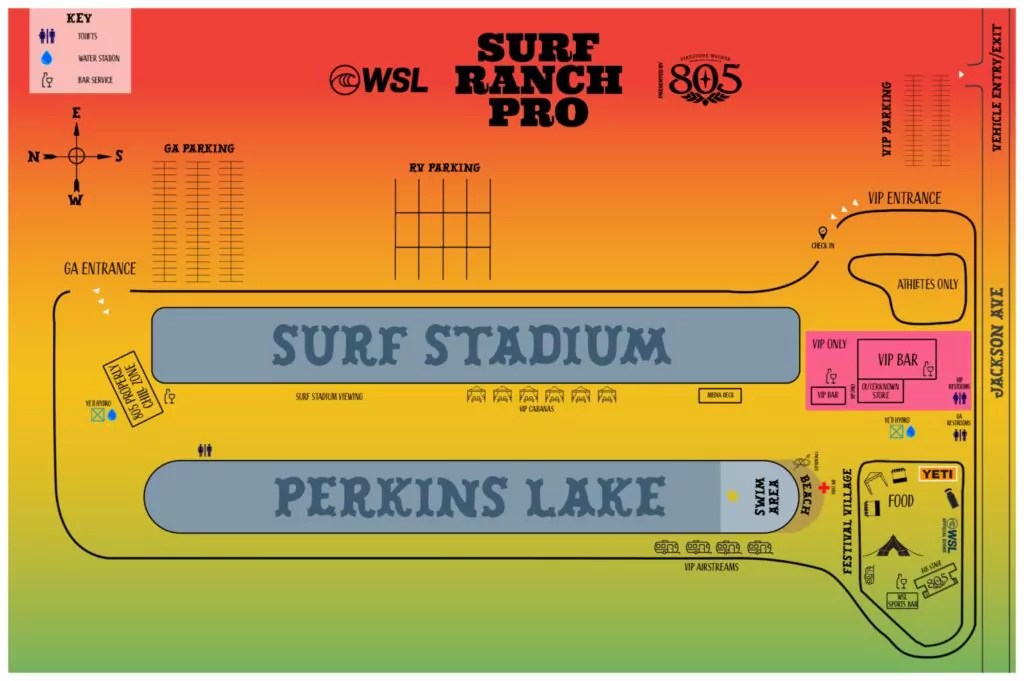 WSL offers a couple of waves to lucky winners at Kelly's wave pool