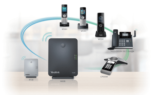 Yealink W60B DECT IP Base Station – Wavesat Telecoms