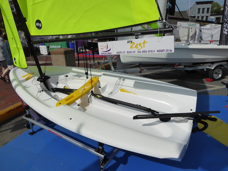 2017 ANNAPOLIS SAILBOAT SHOW Lots of New Boats, Including Mine Wave