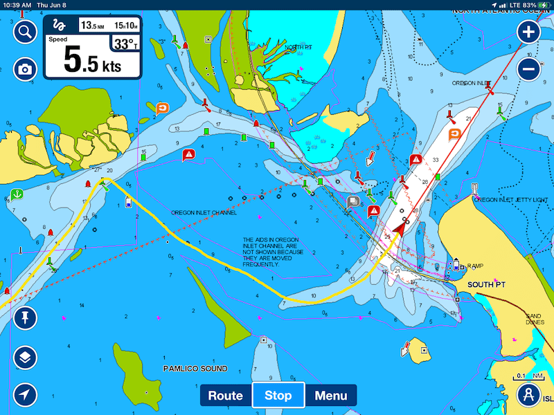NORTHBOUND LUNACY 2023 Phase Two, in Which I Exit North Carolina via Oregon Inlet Wave Train