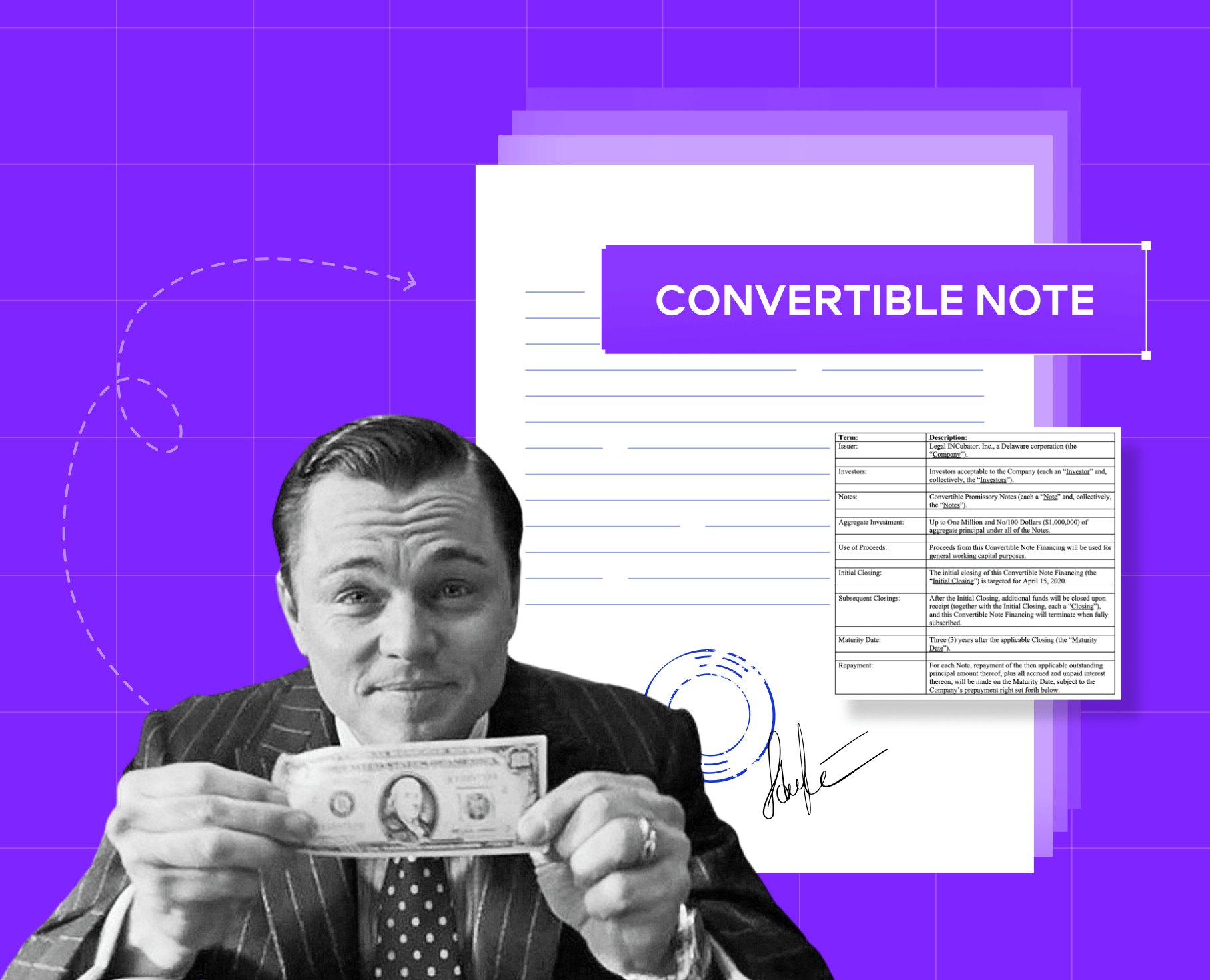 What is a convertible note + Examples Waveup Blog