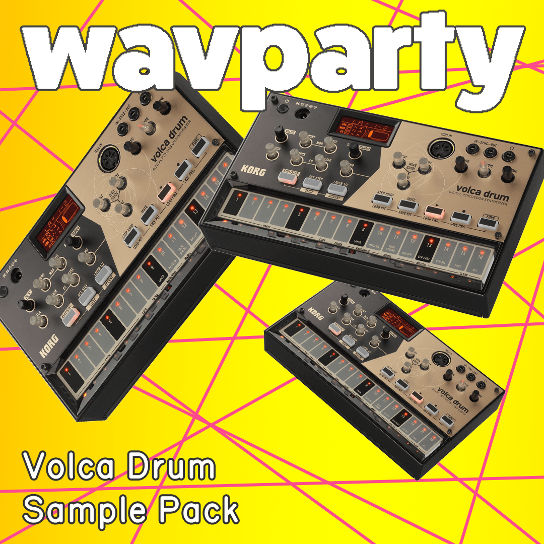 Volca Drum sample pack | Wavparty