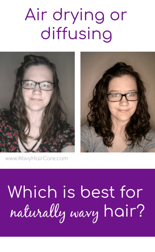 Air Dry VS Diffuse Wavy Hair Best Way To Dry Hair Wavy Hair Care